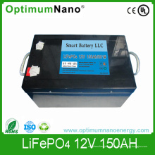 Bateria de 12V 150ah LiFePO4 para o armazenamento de energia
